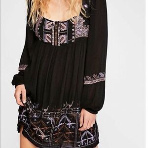 ✨FP Rhiannon Embroidered Babydoll Sz Small Dress✨